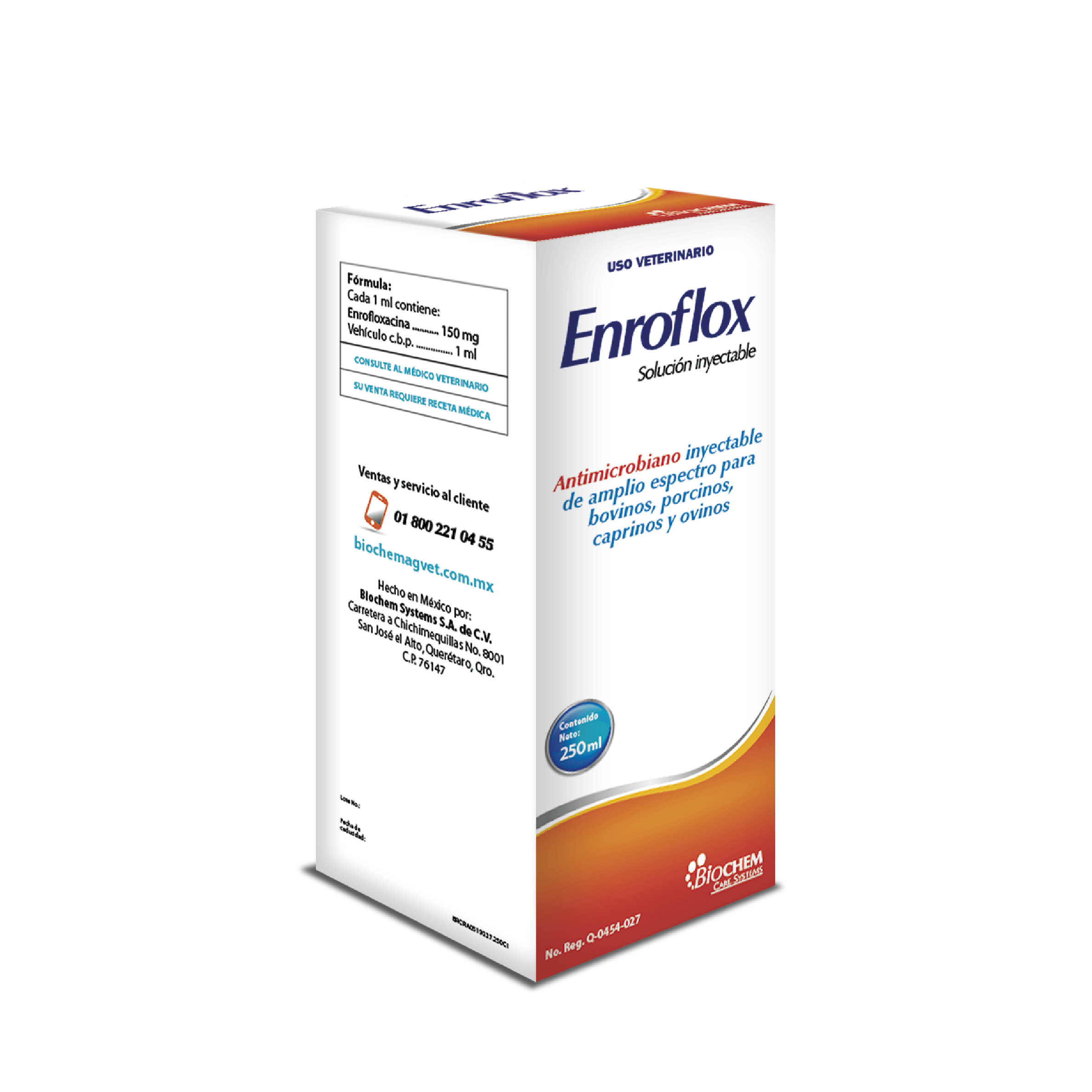 Enroflox Frasco Solución - Biochem Enroflox Frasco Solución - Biochem